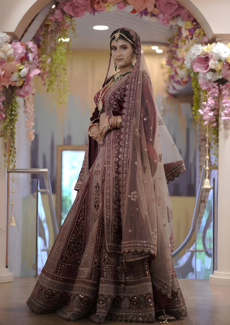 Light bridal lehengas in Bhubaneswar